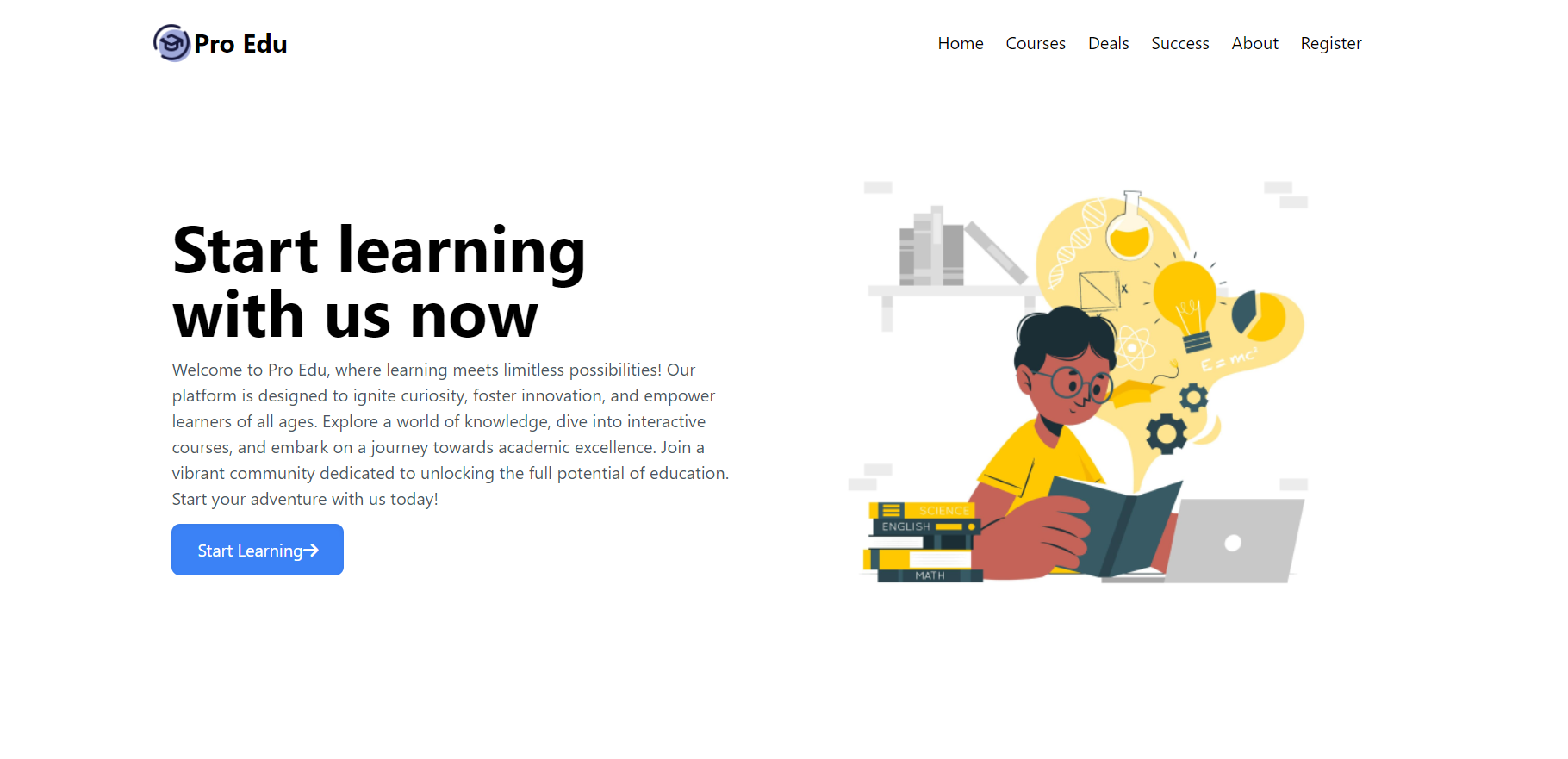 e-learning site